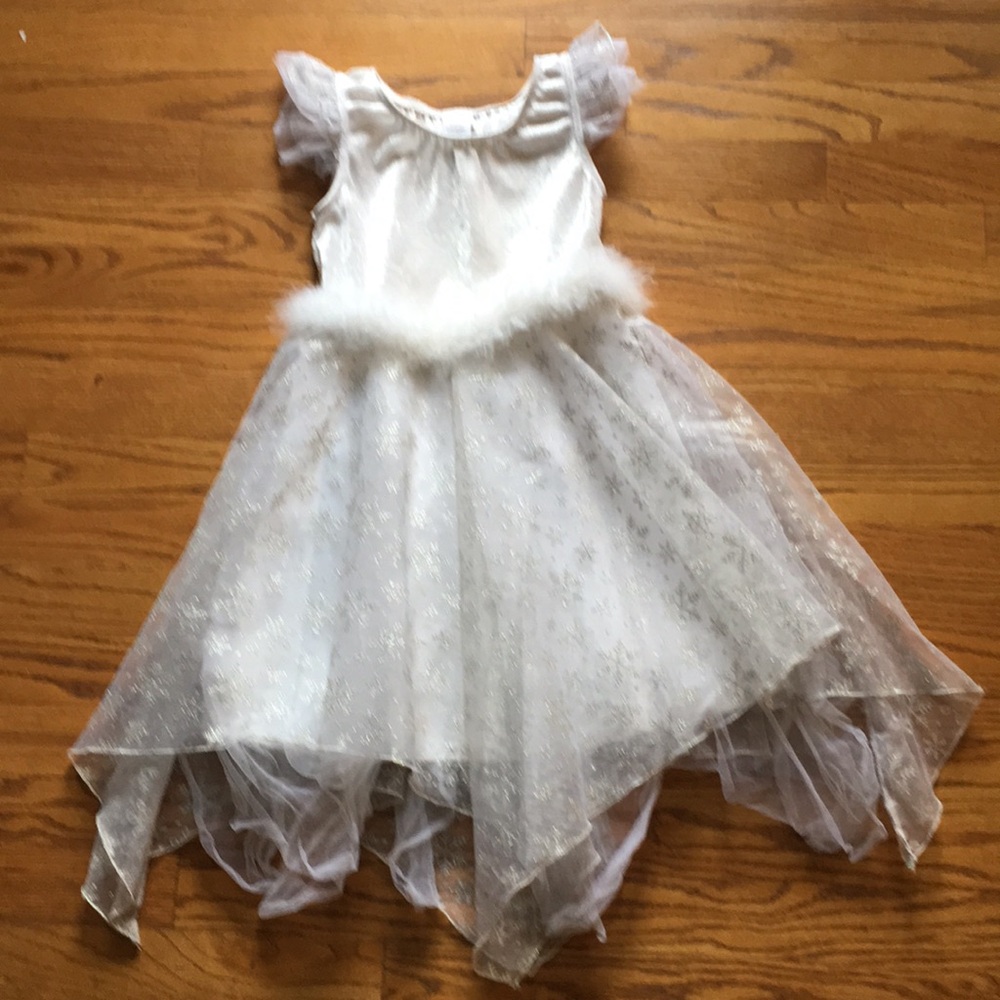 Like New Gymboree Girl Size 5-6 Winter Fairy Costume